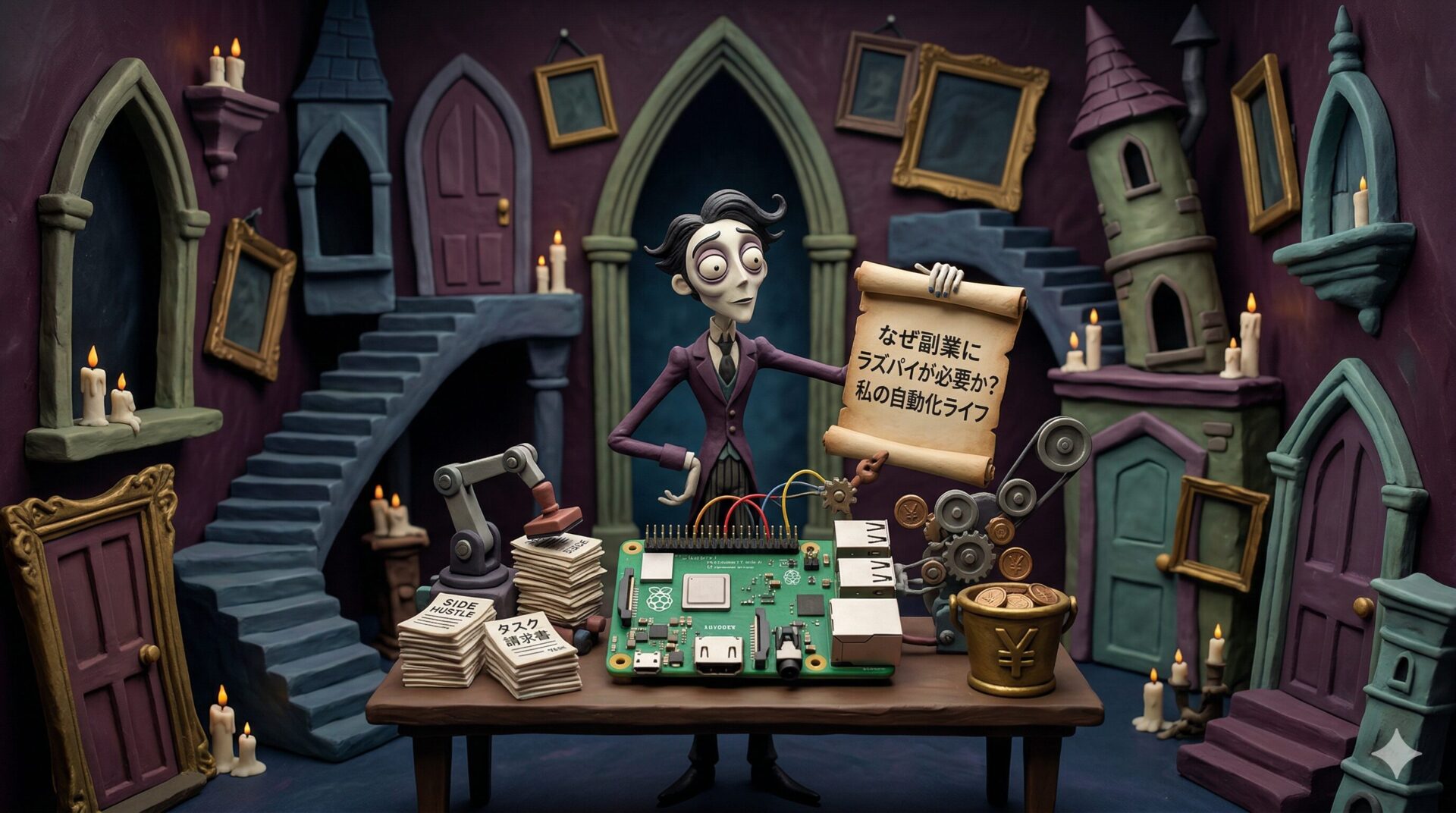 なぜ副業にラズパイが必要か？私の自動化ライフ