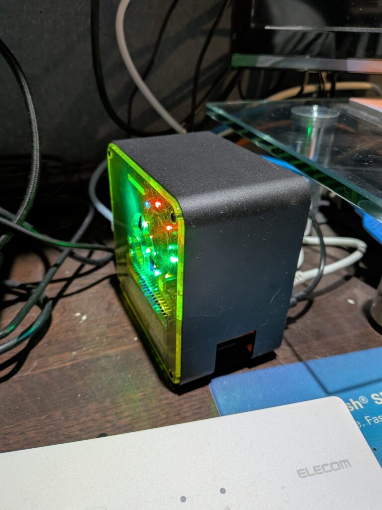 ラズパイの様子